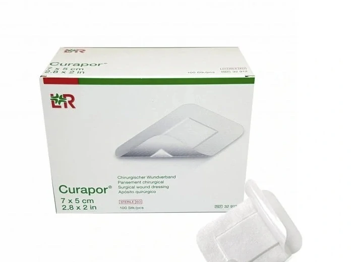 Curapor náplast chirurgická 7 x 5 cm, sterilní (100ks)