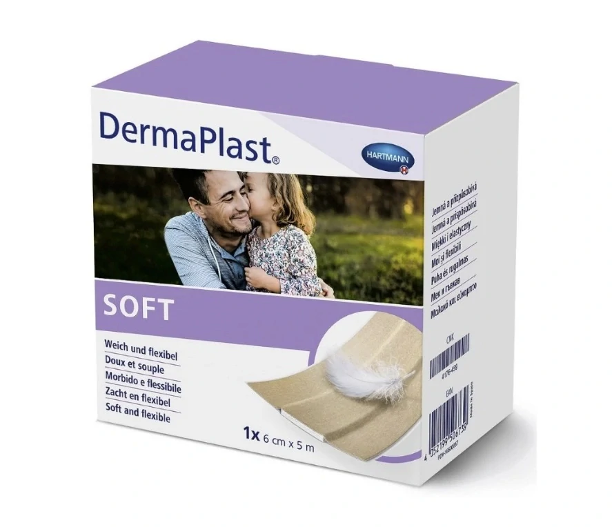 náplast DermaPlast Soft, 6cmx5m