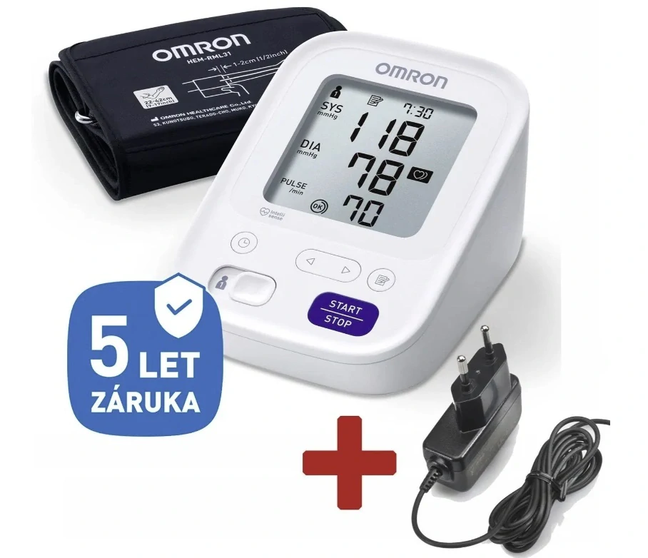 Tonometr OMRON M3 (2020) + adaptér