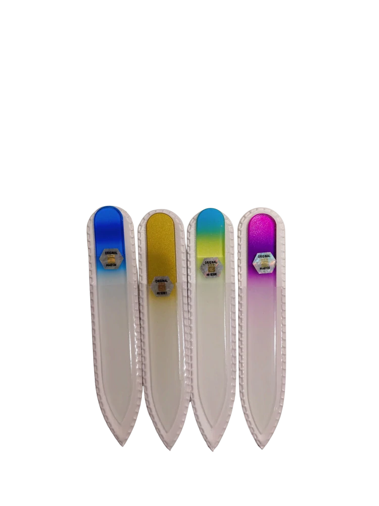 Pilník skl. oboustr. bar. 9cm