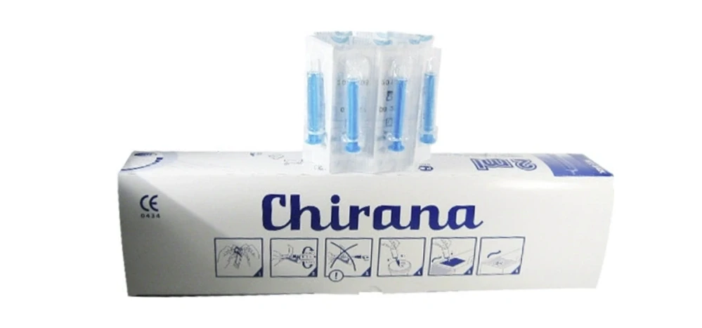Stříkačka Luer 2-dílná 2ml, 100ks