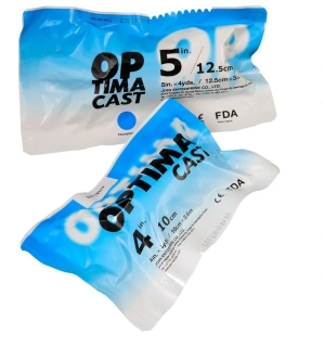 Obvaz Optima Cast Soft 10cm x 360cm, modrá