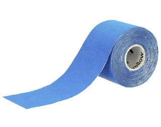 Kinezio tape YELLOWSPORT 5cm x 5m modrá
