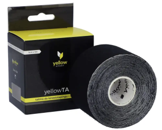 Kinezio tape YELLOWSPORT 5cm x 5m růžová